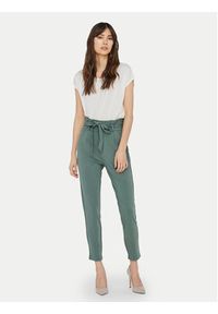 Vero Moda Spodnie materiałowe Eva 10205932 Zielony Loose Fit. Kolor: zielony. Materiał: syntetyk #3