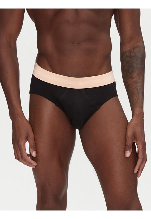 Calvin Klein Underwear Komplet 3 par slipów 0000U2661G Kolorowy. Materiał: bawełna. Wzór: kolorowy