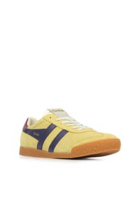 Sneakersy damskie Gola Elan. Kolor: żółty. Materiał: tkanina, guma, skóra, zamsz. Sport: fitness, turystyka piesza #2