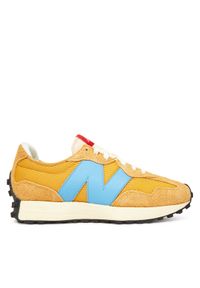 New Balance Sneakersy U327VSA Żółty. Kolor: żółty. Materiał: zamsz, skóra