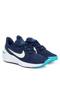 Nike Buty do biegania Star Runner 4 Nn (GS) DX7615 409 Granatowy. Kolor: niebieski. Materiał: mesh #2