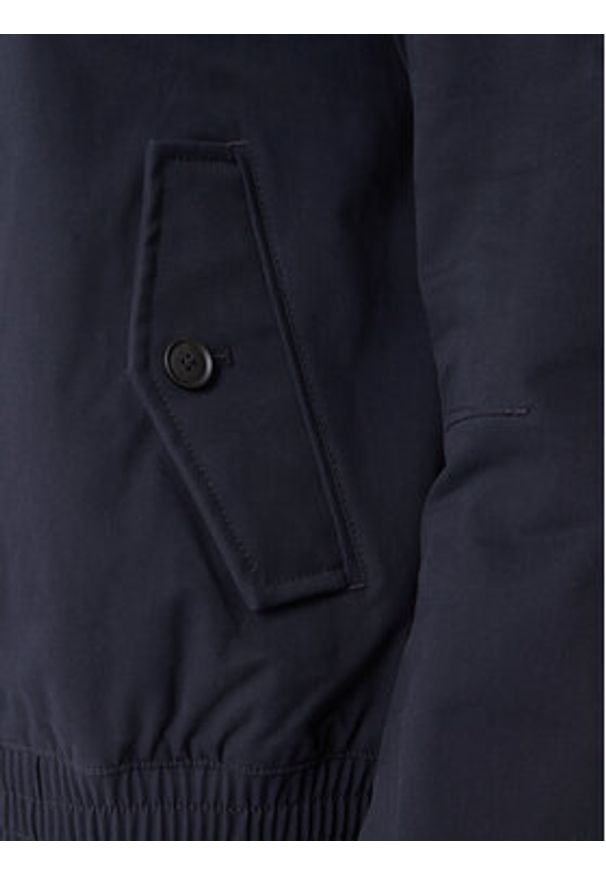 BOSS Kurtka przejściowa H-Coiner 50560144 Granatowy Regular Fit. Kolor: niebieski. Materiał: bawełna