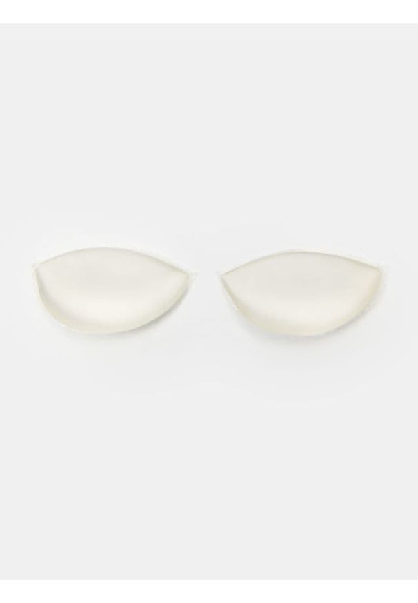 Sinsay - Silikonowe wkładki push-up do stanika - biały. Kolor: biały. Rodzaj stanika: push-up