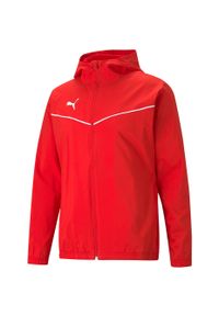 Puma teamRISE All Weather kurtka. Kolor: czerwony #1