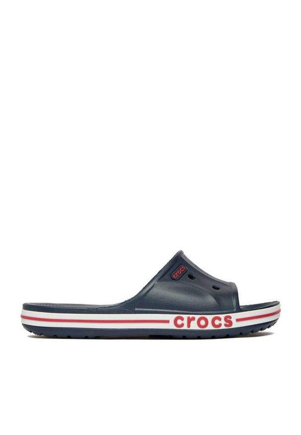 Crocs Klapki Bayaband Slide 205392-4CC Granatowy. Kolor: niebieski