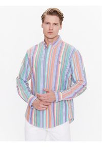 Koszula Polo Ralph Lauren. Typ kołnierza: polo. Wzór: kolorowy #1