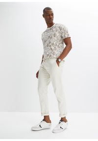 bonprix - T-shirt z bawełny organicznej. Kolor: biały. Materiał: bawełna. Wzór: nadruk #3