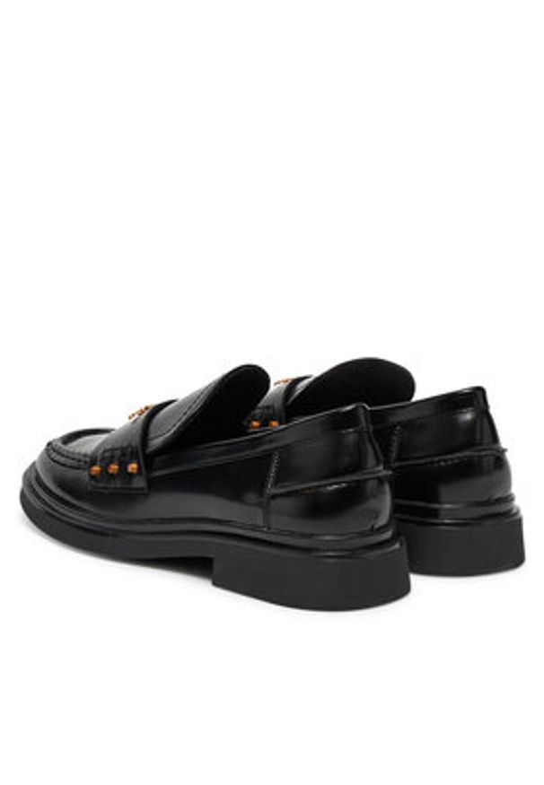 Pepe Jeans Loafersy Penny Studs PLS10427 Czarny. Kolor: czarny. Materiał: skóra