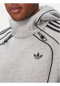 Adidas - adidas Bluza Spacer Teamgeist 26 Cutline Hoodie KR9653 Szary Regular Fit. Okazja: na spacer. Kolor: szary. Materiał: bawełna #2