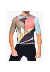 Koszulka kolarska męska Protest Prtpenck Cycling Jersey Short Sleeve. Kolor: szary. Materiał: jersey. Sport: kolarstwo