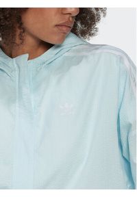 Adidas - adidas Bluza adicolor Classics HL9305 Błękitny Relaxed Fit. Kolor: niebieski. Materiał: bawełna #4