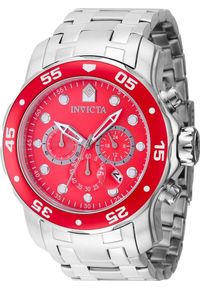 Zegarek Invicta Zegarek marki Invicta model 401 kolor Szary. Akcesoria męski. Sezon: Cały rok NoSize. Kolor: szary #1