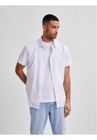 Selected Homme Koszula 16079057 Biały Slim Fit. Kolor: biały