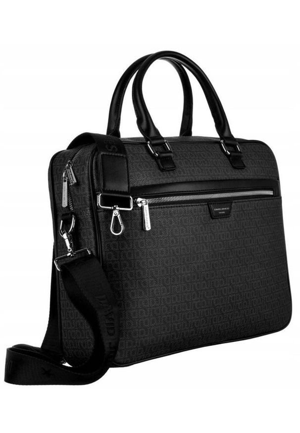DAVID JONES - Torba damska na laptopa David Jones. Materiał: skórzane