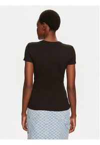 Hugo T-Shirt Easy 50523924 Czarny Slim Fit. Kolor: czarny. Materiał: bawełna #2