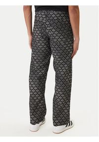 Adidas - adidas Jeansy Monogram KC6380 Szary Loose Fit. Kolor: szary #5