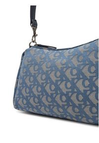 Calvin Klein Jeans Torebka Ckj Monogram Drop Sm Shoulder Ba LV04K3142G Niebieski. Kolor: niebieski #4