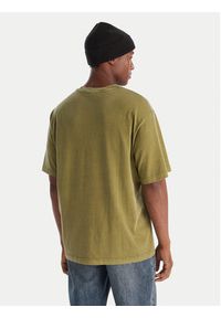 G-Star RAW - G-Star Raw T-Shirt Overdyed D24780-C756 Zielony Boxy Fit. Kolor: zielony. Materiał: bawełna #4