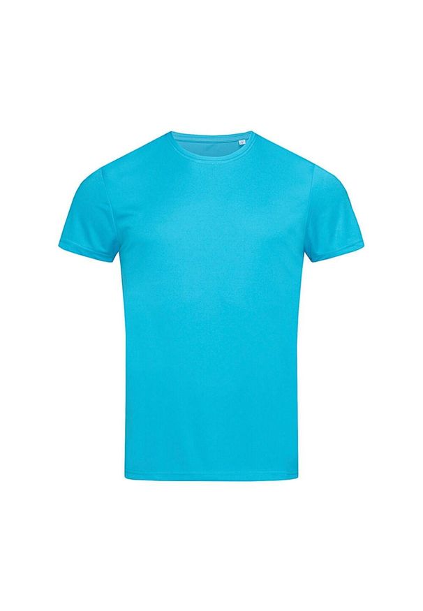 Stedman - Męska Koszulka Sportowa. Kolor: niebieski. Sport: turystyka piesza