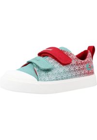 Clarks - Buty CLARKS CITY SHELL T Czerwony. Kolor: czerwony. Materiał: tkanina. Sport: turystyka piesza