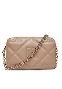 DKNY Torebka Crosstown Camera Bag R33EKY48 Beżowy. Kolor: beżowy. Materiał: skórzane #4