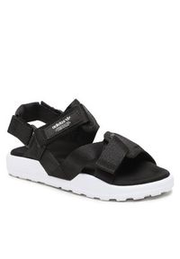 Adidas - adidas Sandały Adilette Adventure Sandals HP2184 Czarny. Kolor: czarny. Materiał: materiał #4