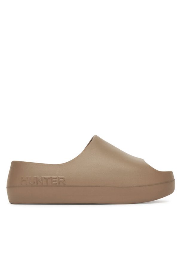 Hunter Klapki S55796-B Brązowy. Kolor: brązowy. Materiał: syntetyk