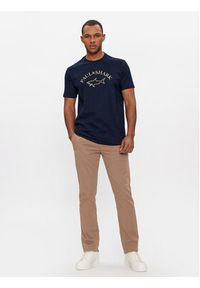PAUL & SHARK - Paul&Shark T-Shirt 24411032 Granatowy Regular Fit. Kolor: niebieski. Materiał: bawełna #4