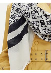 TOMMY HILFIGER - Tommy Hilfiger Szal Beach Summer Mono Scarf AW0AW16030 Écru. Materiał: materiał