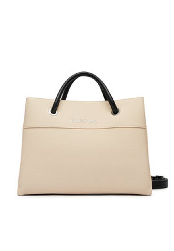 VALENTINO - Valentino Torebka Alexia Summer VBSA0D02 Beżowy. Kolor: beżowy. Materiał: skórzane