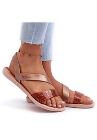 Sandały Damskie 82429 Ipanema Vibe Sandal Fem Różowe. Okazja: na plażę, na spacer. Kolor: różowy #10