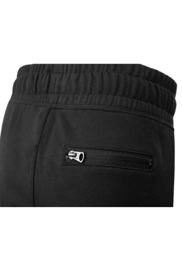 Pako Jeans - Męskie Spodnie Dresowe - PAKO JEANS - Czarne. Kolor: czarny. Materiał: bawełna