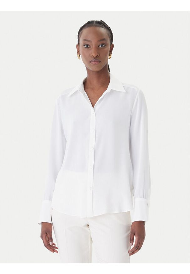 Rinascimento Koszula CFC0127447003 Biały Regular Fit. Kolor: biały. Materiał: syntetyk