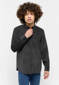 Mustang - Męska Koszula MUSTANG Iowa Pirate Black 1015628 4088
