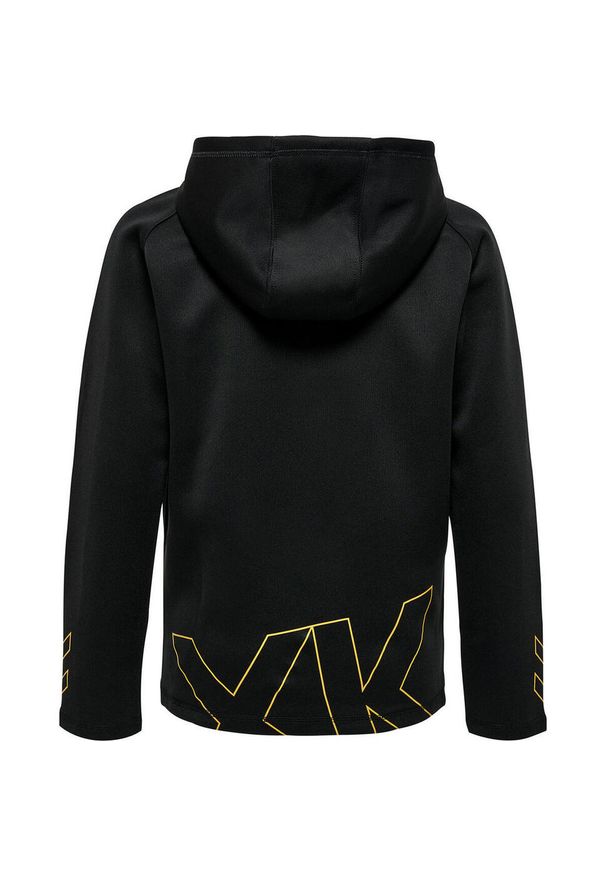 Bluza z kapturem dla dzieci Hummel Cima Xk. Typ kołnierza: kaptur. Kolor: czarny. Wzór: nadruk