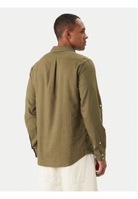 Guess Koszula F6GH06 WG3L0 Zielony Regular Fit. Kolor: zielony. Materiał: len #3