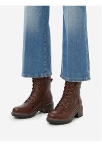 Clara Barson Trzewiki CEO-WS6396-05 Beżowy. Kolor: beżowy. Materiał: materiał #4