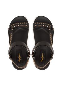 Pepe Jeans Sandały PLS90678 Czarny. Kolor: czarny. Materiał: skóra