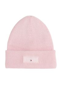Czapka Tommy Jeans. Kolor: różowy