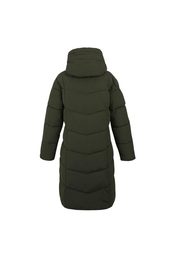 Regatta - Nurie Damska kurtka turystyczna z przegrodami. Kolor: zielony. Materiał: puch. Sport: turystyka piesza