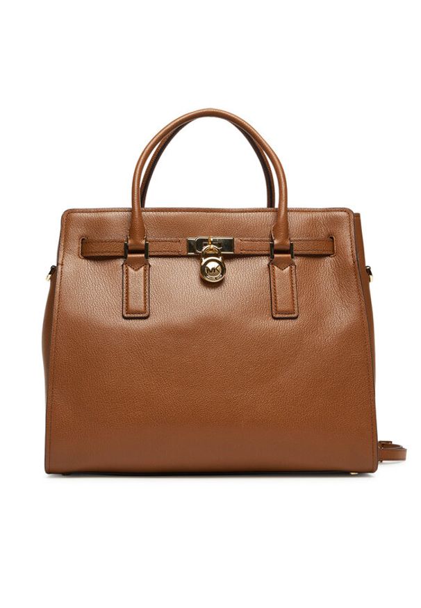 MICHAEL Michael Kors Torebka 30F5GNXS3L Brązowy. Kolor: brązowy. Materiał: skórzane