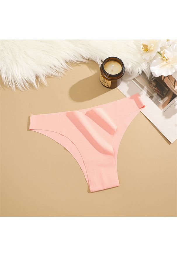 Intica - Figi bezszwowe niewidoczne pod ubraniem Ghazala. Kolor: różowy. Materiał: materiał, skóra