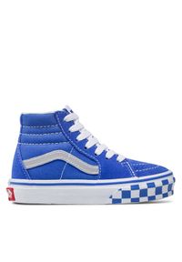 Vans Sneakersy Sk8-Hi VN000D5FAC61 Niebieski. Kolor: niebieski. Materiał: zamsz, skóra