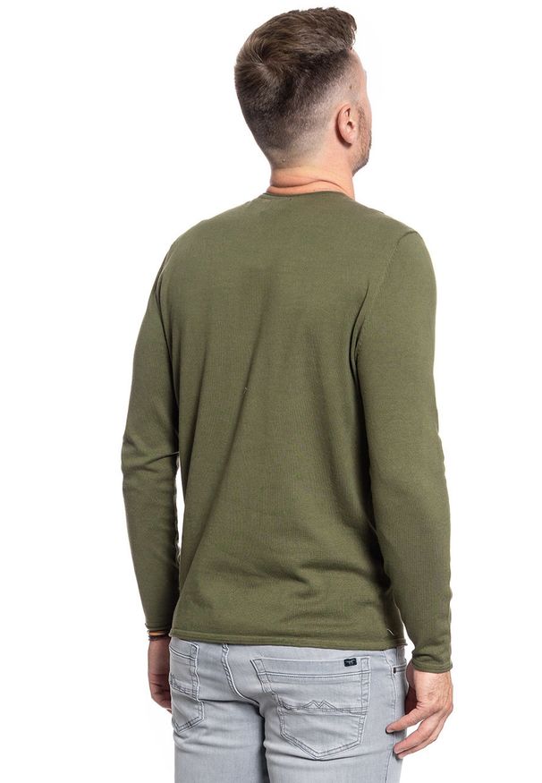 Mustang - MUSTANG Emil C Rolledge BURNT OLIVE 1008267 6358. Styl: klasyczny