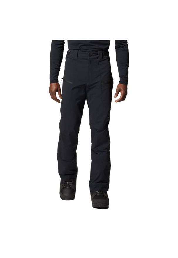 MOUNTAIN HARDWEAR - Spodnie softshellowe Mountain Hardwear Reduxion. Kolor: czarny. Materiał: softshell. Sezon: lato. Sport: turystyka piesza