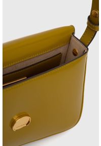 Tory Burch torebka skórzana kolor zielony. Kolor: zielony. Materiał: skórzane #5