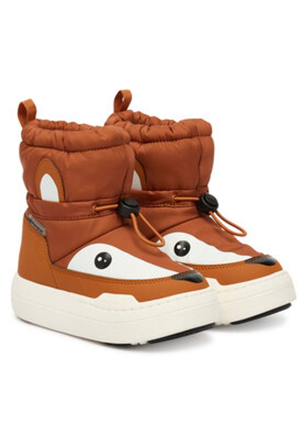 Moon Boot Śniegowce Mb Jr Park Tube Mid Animal Wp 80D3440100 S Brązowy. Kolor: brązowy. Materiał: materiał