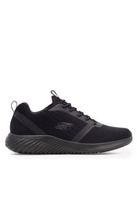 skechers - Skechers Sneakersy BOUNDER 52504 BBK Czarny. Kolor: czarny. Materiał: materiał