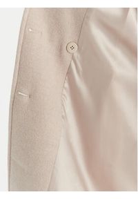 Marella Płaszcz wełniany Balcone 2523016112 Beżowy Regular Fit. Kolor: beżowy. Materiał: syntetyk #5