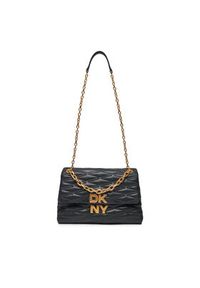 DKNY Torebka Minna R433KG73 Czarny. Kolor: czarny. Materiał: skórzane #4